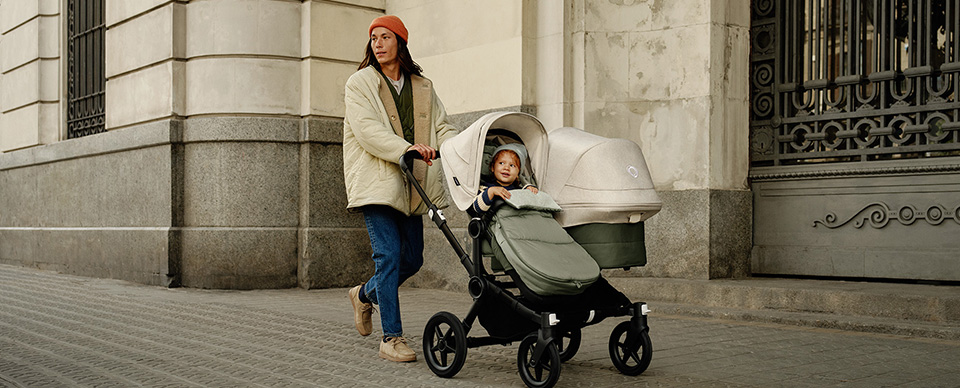 Bugaboo Dragonfly Oranje Taupe Transparant Bugaboo