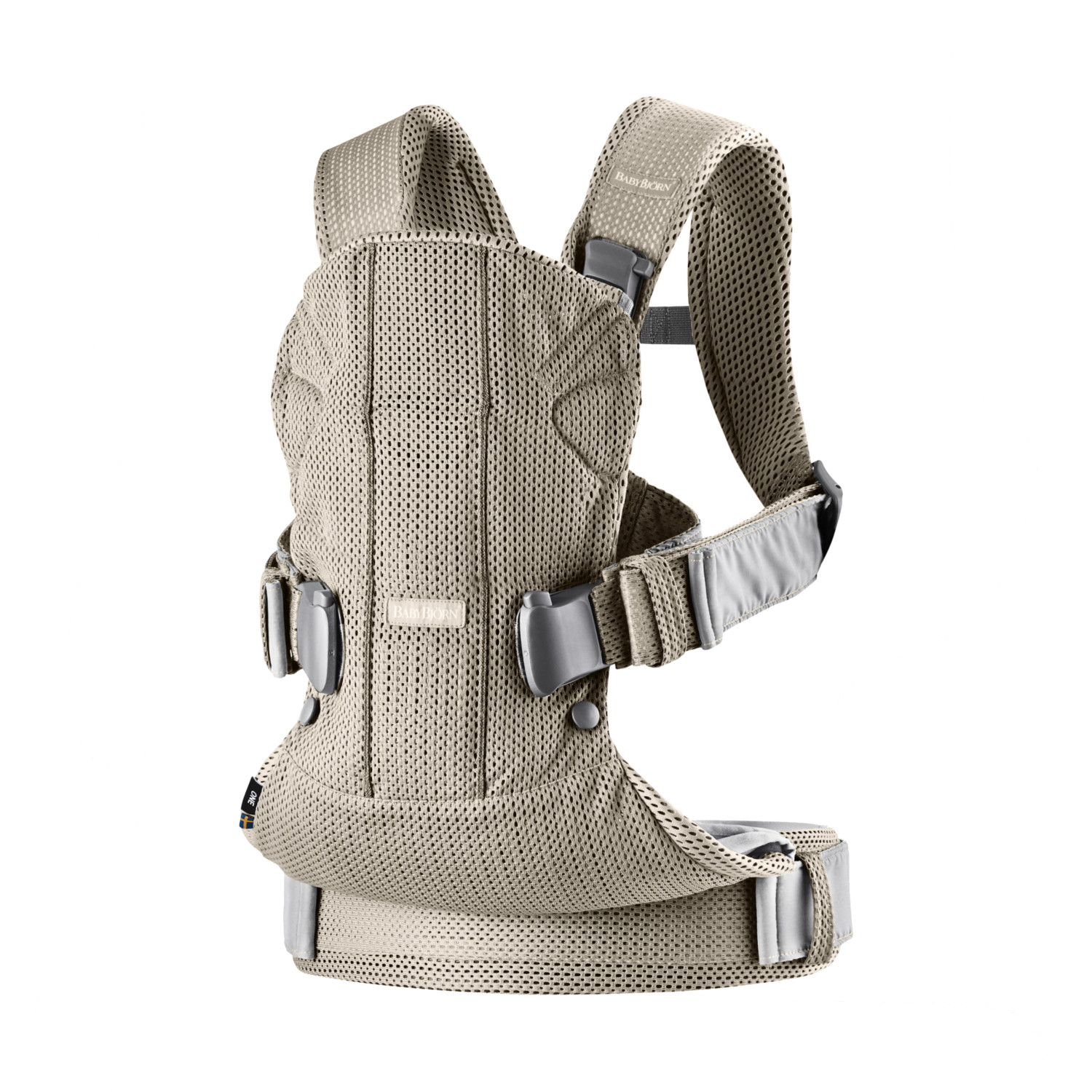 Babybjorn Draagzak One Air – Mesh Grijs Beige