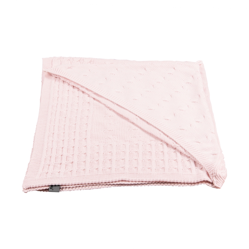 Baby's Only Kabel Omslagdoek Classic Roze