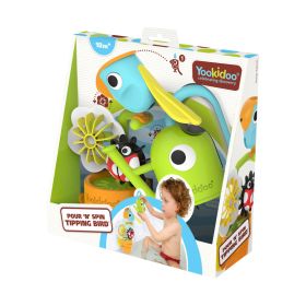 Yookidoo Badspeelgoed - Pour 'N' Spin Tipping Bird