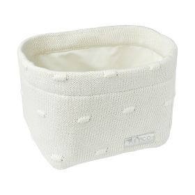 Meyco Knots Commodemandje Small Off White