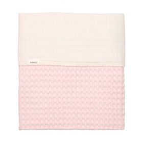 Koeka Amsterdam Wafel Wiegdeken - Maat 100 x 75 - Cotton Fleece - Candy 