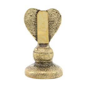 Doing Goods Holly Heart Card Holder - Gold Matt