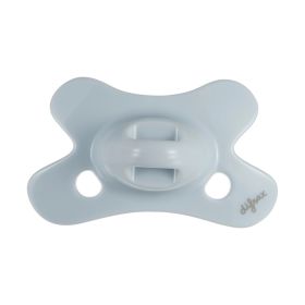 Difrax Uni Fopspeen - Rond - 0-6 Mnd - Ice Natural 