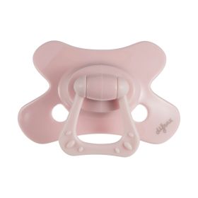 Difrax  Uni Fopspeen - Rond - 6+ Mnd - Roze