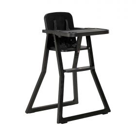 Puck Plain Kinderstoel - Zwart