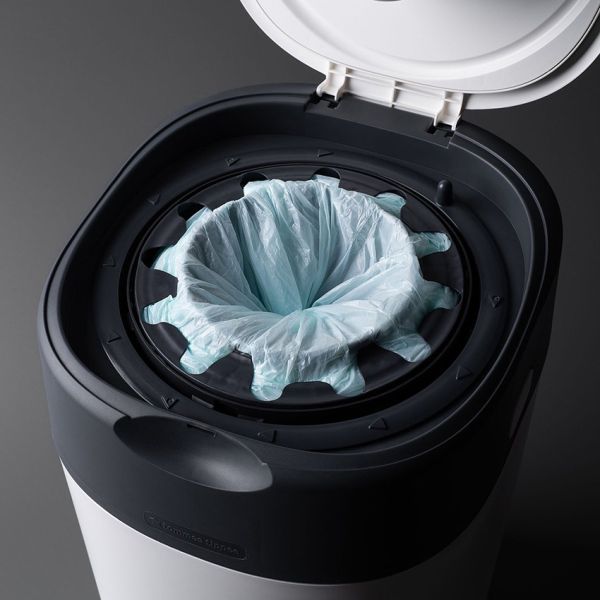 Tommee Tippee Twist & Click Luieremmer Cotton White