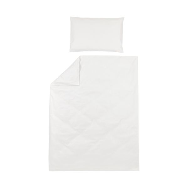Meyco Uni Dekbedovertrek Offwhite 140 x 200 / 220 cm