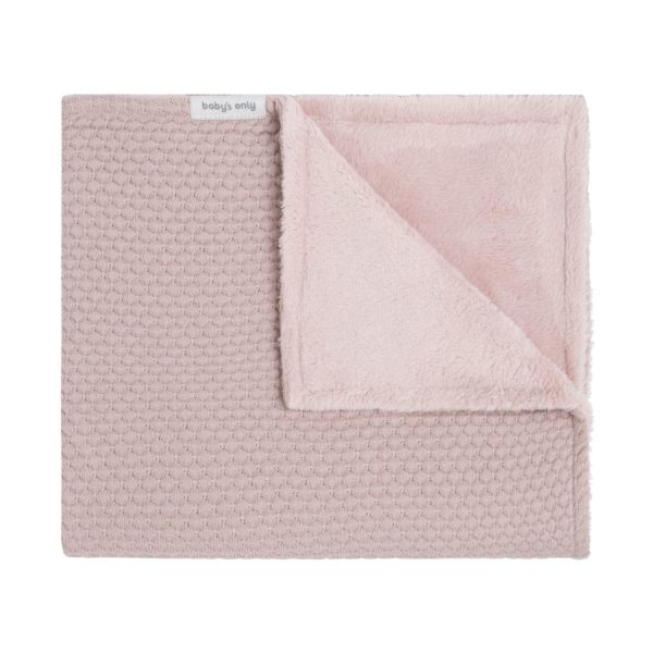 Baby's Only Sky Teddy Ledikantdeken Oud Roze 100 x 135 cm