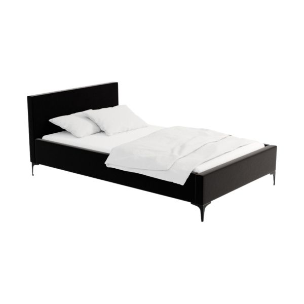 Europe Baby Square+ Bed - Adore - 120 x 200 cm - Anthracite