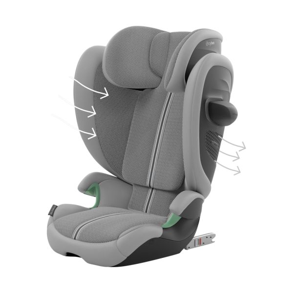 Cybex Solution G2 I-Fix Plus Autostoeltje - Stone Grey / Mid Grey