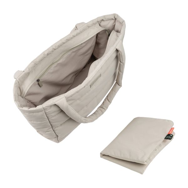 Done By Deer Quilted Changing Tote Bag Sand