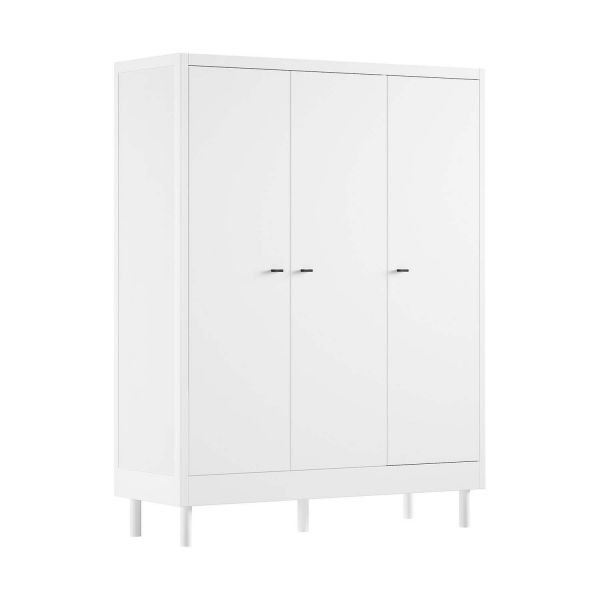 Vipack Kleerkast 3-Deurs - Forrest Beuk - Wit