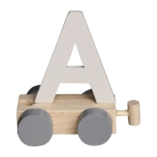 Jep! Kids Treinletter A - Offwhite
