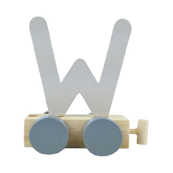 Jep! Kids Treinletter W - Offwhite