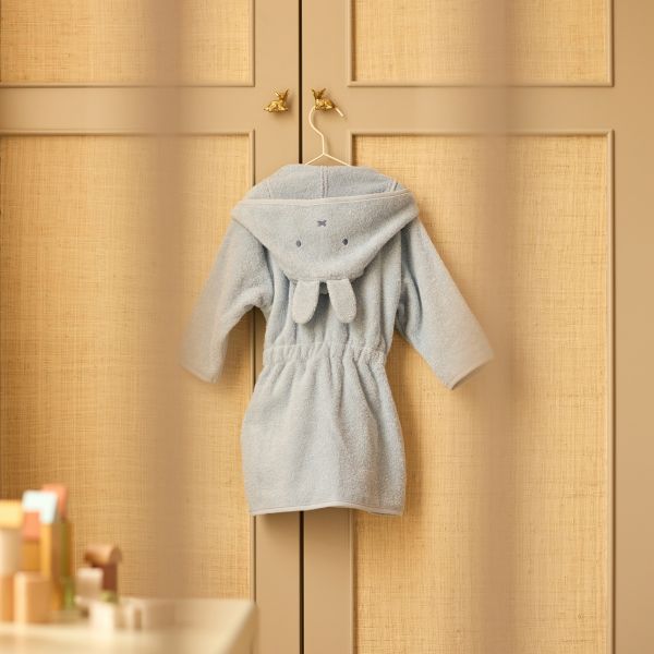 Jollein Miffy Badjas - 1-2 Jaar - Cloudy Blue