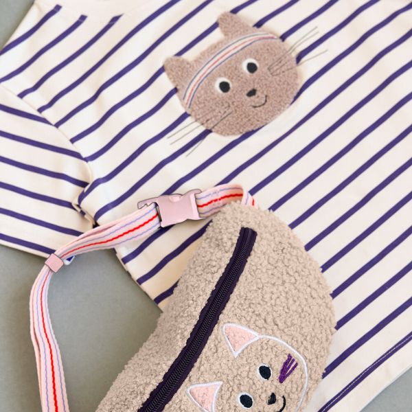Lässig Kids Heuptasje - Team Cat - Beige – foto 8