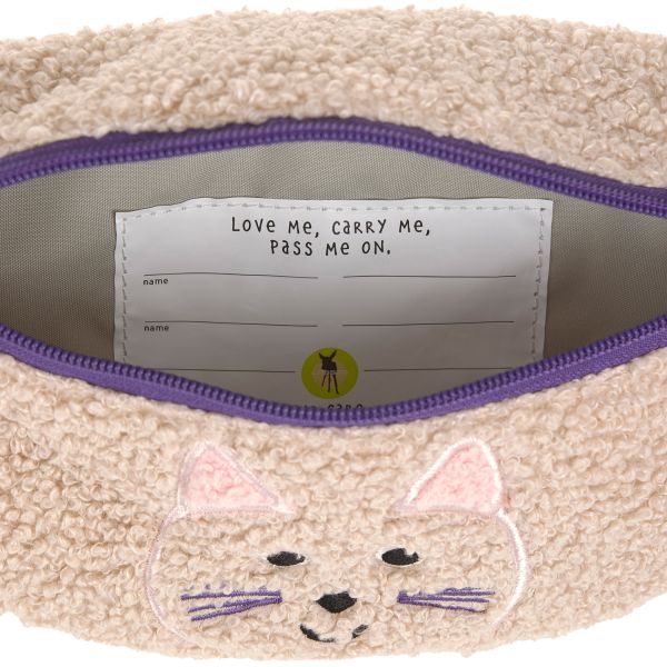 Lässig Kids Heuptasje - Team Cat - Beige – foto 4