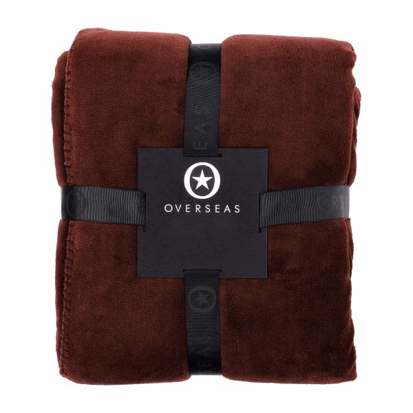 Overseas Nelson Plaid – Maroon