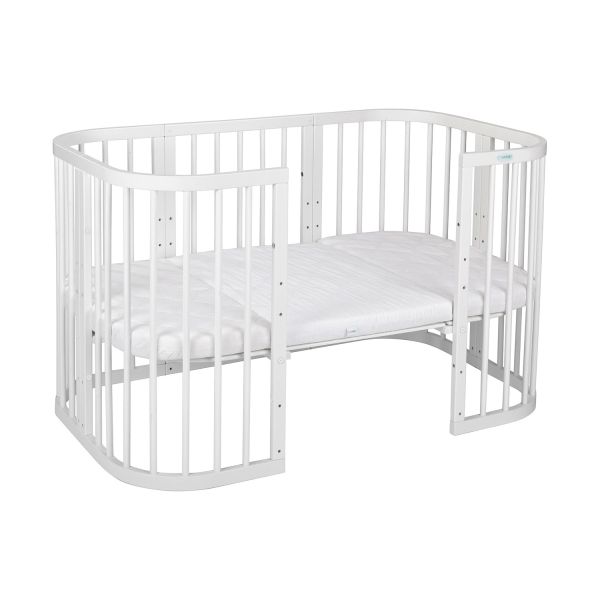 Waldin W2 Combibed 7‑in‑1 - Incl. Matras - White – foto 4