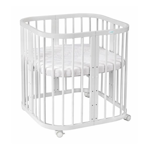 Waldin W2 Combibed 7‑in‑1 - Incl. Matras - White – foto 5