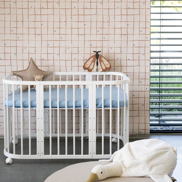 Waldin W2 Combibed 7‑in‑1 - Incl. Matras - White – foto 9