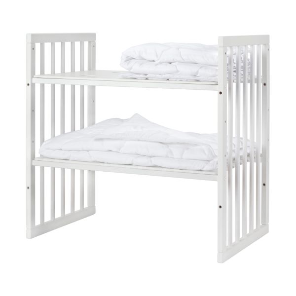 Waldin W2 Combibed 7‑in‑1 - Incl. Matras - White – foto 6