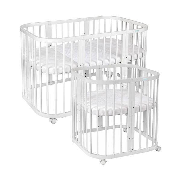 Waldin W2 Combibed 7‑in‑1 - Incl. Matras - White – foto 8