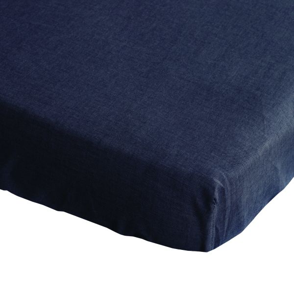 Bink Bedding Bo Hoeslaken Jeans 90 x 200 cm