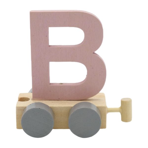 Jep! Kids Treinletter B Roze