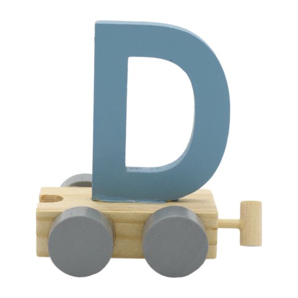 Jep! Kids Treinletter D Blauw