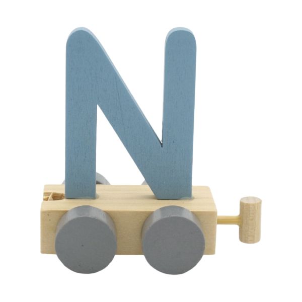 Jep! Kids Treinletter N Blauw