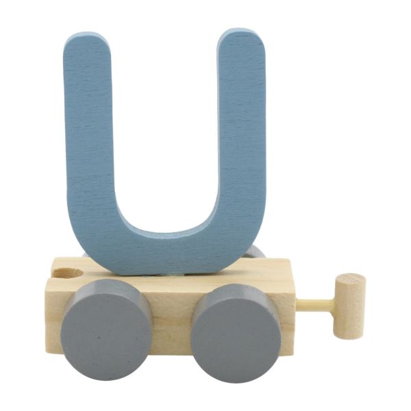 Jep! Kids Treinletter U Blauw