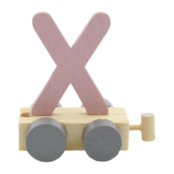 Jep! Kids Treinletter X Roze