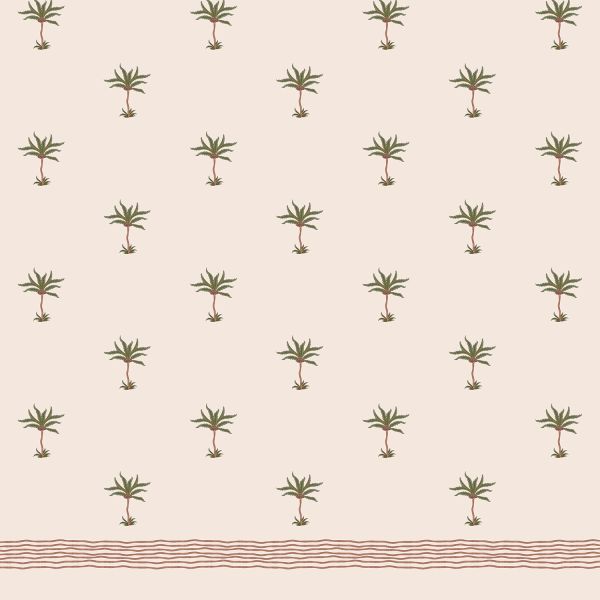 Creative Lab Amsterdam Subtle Palms Behang 200 x 280 cm