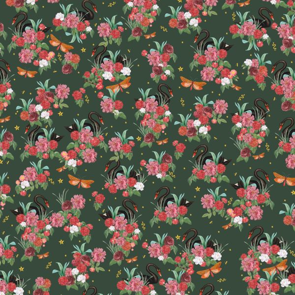 Creative Lab Amsterdam Wild Roses Behang 300 x 280 cm