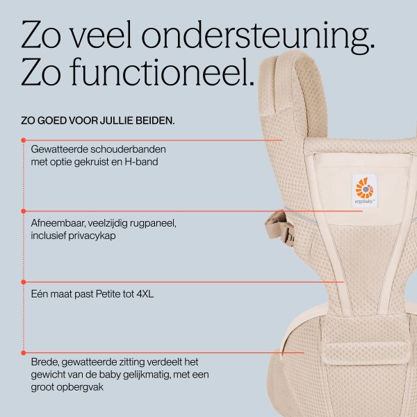 Ergobaby Alta Hip Seat - Pearl Grey – foto 9