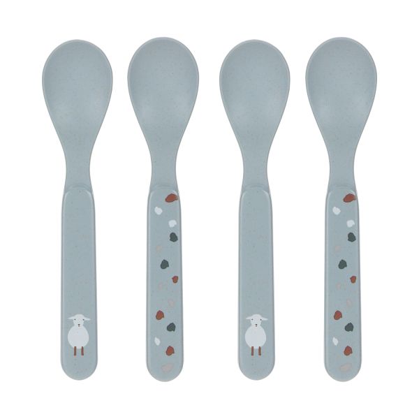 Lässig Tiny Farmer Sheep/Goose Lepel Set - Blue