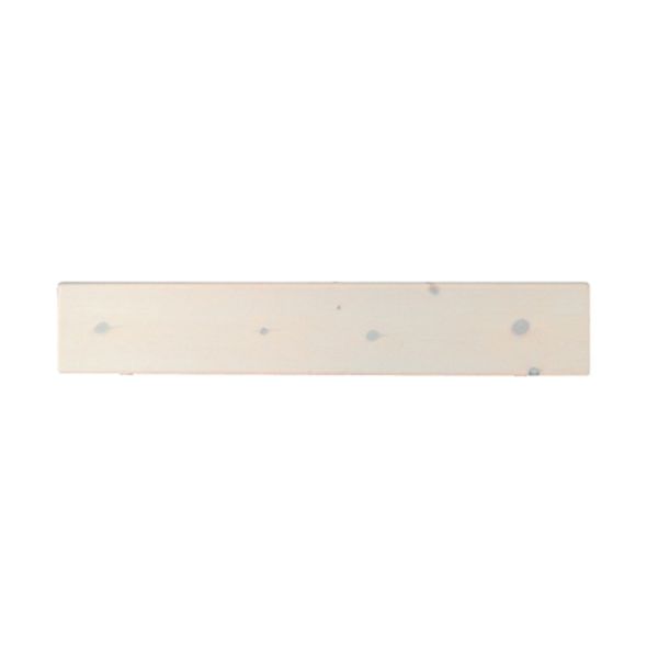 LIFETIME Kidsrooms Afdekplaat voor Hoofd-en Voeteneind Whitewash - Voor Ledikant 90cm