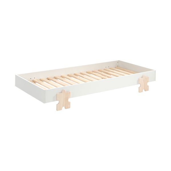 Vipack Modulo Bed 90 x 200 Cm Puzzle Wit