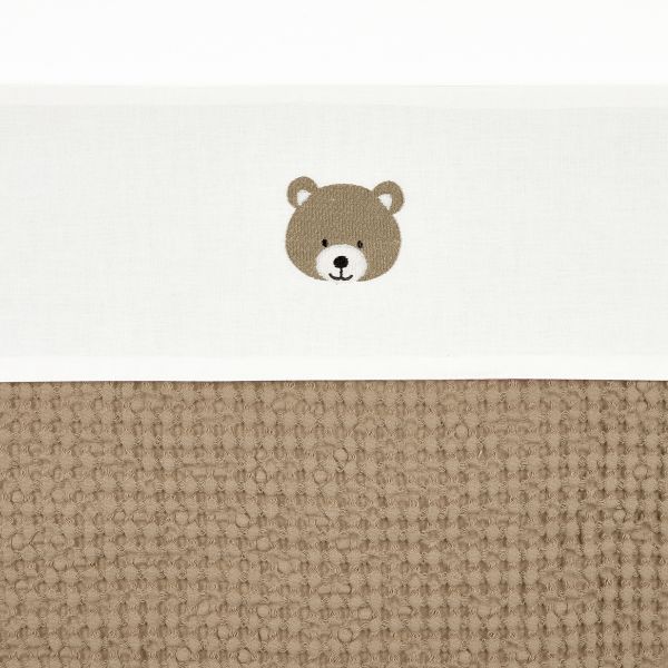 Meyco Ledikantlaken Bear - 100 x 150 cm - Wit