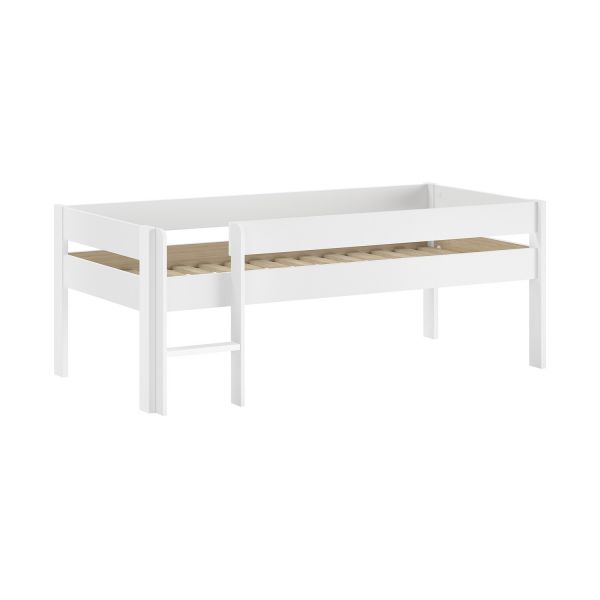 Vipack Halfhoogslaper Laag - Primo - 90 x 200 cm - Wit