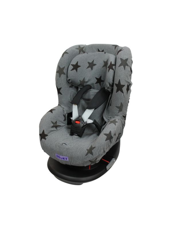 Zwakheid Luidruchtig luisteraar Dooky Star Groep 1 Autostoelhoes Grey | Babypark