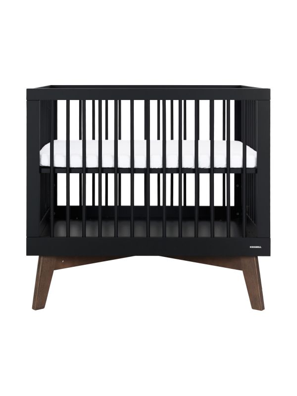 drijvend knop jazz Kidsmill Sixties Box Zwart Mat / Walnoot | Babypark