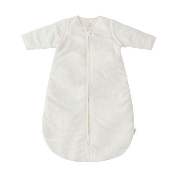 Jollein Slaapzak Winter Met Afritsbare Mouw Rond - 60 cm - Rib - Ivory