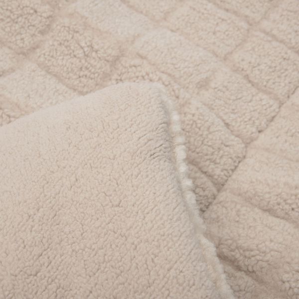Jollein Boxkleed 75x95 cm - Box Teddy - Warm Sand