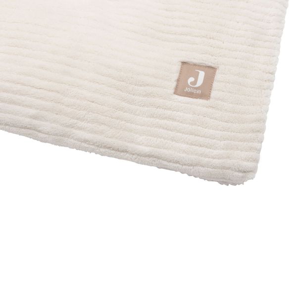 Jollein Boxkleed 75x95 cm - Cloudy Rib - Oatmeal