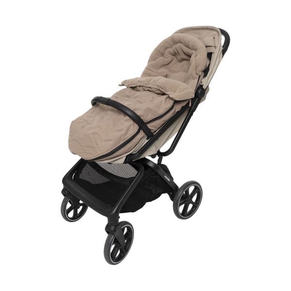 Jollein Voetenzak Buggy/Kinderwagen - Embossed - Milky Coffee