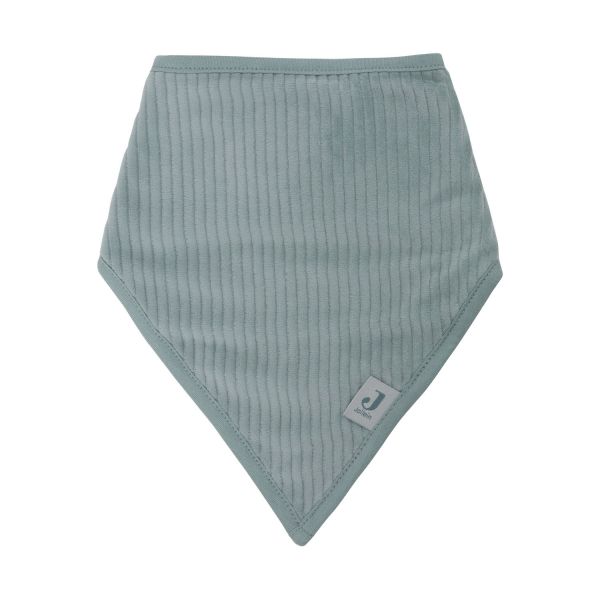 Jollein Slab Bandana - 2 Pack - Velvet Rib - Sea Green / Ivory