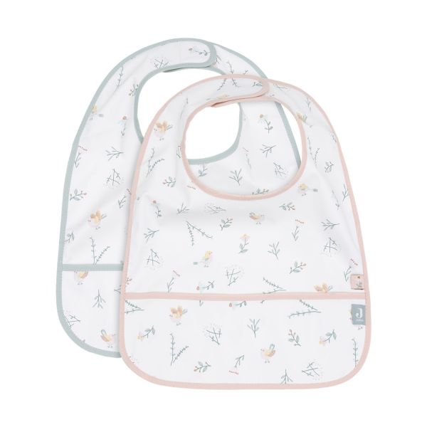 Jollein Lovely Birds Slab Waterproof - 2 Pack